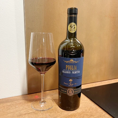 Puglia aglianico primitivo rødvin