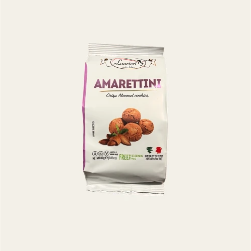 Pose med italiensk mandel makroner